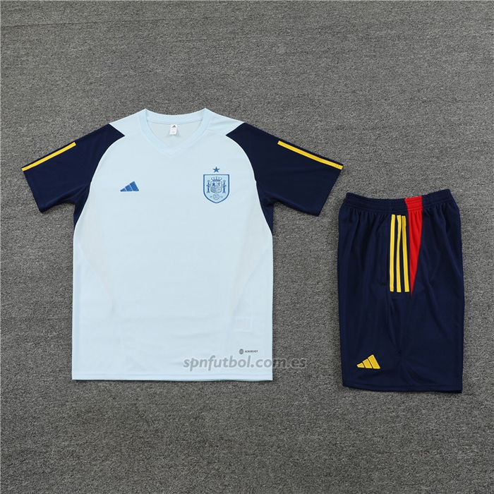 Chandal del Espana Manga Corta 2023-2024 Azul - Pantalon Corto
